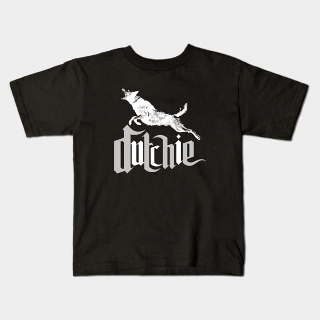 Dutch Shepherd - Dutchie Kids T-Shirt by Nartissima